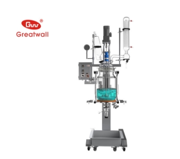郑州长城科工贸GRS系列防爆调速双层玻璃反应釜GRS-50EX